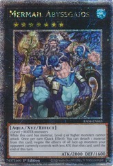 Mermail Abyssgaios - RA04-EN065 - Quarter Century Secret Rare - 1st Edition